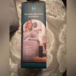 Homedics Portable Ultrasonic Humidifier - Black